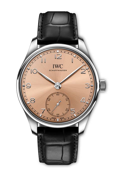 IWC Portugieser Automatic 40 Salmon Dial 40mm IW358313.